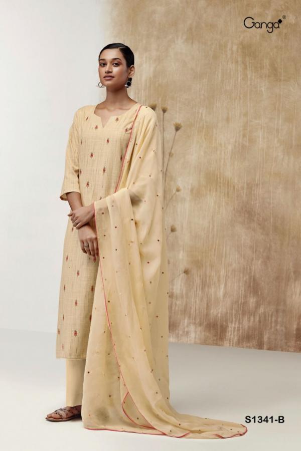 Ganga Mahonia S1341 Festive Cotton Salwar Kameez Collection